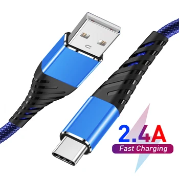 Tip C Cablu Pentru Huawei P30 Pro Încărcare Telefon Mobil Sârmă C Cablu USB Pentru Samsung S8 S9 S10 Tip C Încărcător, Cabluri de Încărcare Rapidă