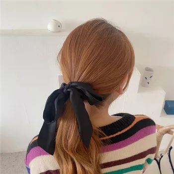 Fată japoneză arc nod cap de coarda roșu net ins vânt coarda păr accesorii de par părul legat simplu coreea culoare pură tesatura banda de păr