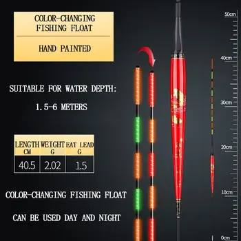 2021New Flotoare de Pescuit Accesorii Crap Decolorarea Luminos Nano Electron Float Aborda Derivă de Înaltă Sensibilitate Pescuit