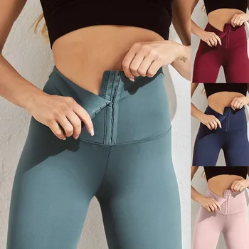 2021 Femei Pantaloni de Yoga Talie Mare Corp de Clădire Sală de Fitness Jambiere de Compresie Sport Pantaloni Push-Up Rulează mallas deporte mujer