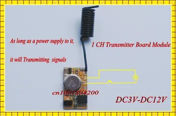 Micro Controler de la Distanță Modulul Transmițător Bord EV1527 Mini Transmițător pentru detector de fum cu senzor Putere de Transmitere a Semnalului