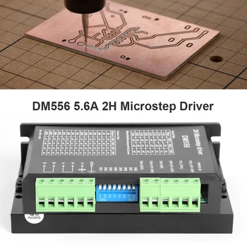 DM556 Digital Stepper Motor Driver 2-Faza De 5,6 Un Controler pentru Nema 23 57mm 34 86mm Motor pas cu Pas Înlocuiește M556