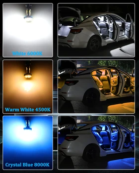 Seker Canbus LED-uri Lumina de Interior Pentru Seat Leon Mk1 Mk2 Mk3 1 2 3 1M 1P 5F 1999-2018 Accesorii pentru Vehicule Harta Dom Portbagaj Becuri Kit