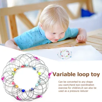 2021 Noi Mandala Decompresie Jucărie Varietate de Flori Coș de Treizeci și Șase Variabile Oțel moale Forma de Cerc pentru Copii Puzzle Jucării
