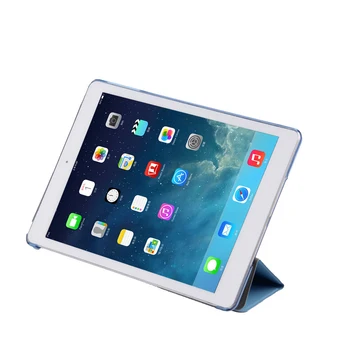 Smart case Pentru iPad Air,iPad Air 2 Retina Slim Stand din Piele Capacul din Spate