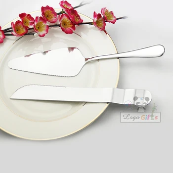 2021 NOI Personalizate cutite de bucatarie tort de nunta cuțit&server set de aur a Crescut moda Pizza Cuțit de Bicarbonat de Instrument Accesorii