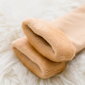 Recent Termică Lână Șosete de Lână de Iarnă Căptușită Șosete Cald Fuzzy Moale Femei Ciorap Gros DO99