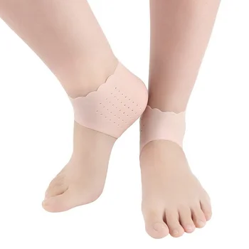 Noul Silicon Îngrijire Picioare Șosete Gel Hidratant Călcâiul Șosete Subțiri cu Gaura de Cracare Picior de Îngrijire a Pielii Protectori Picior de Îngrijire Instrument