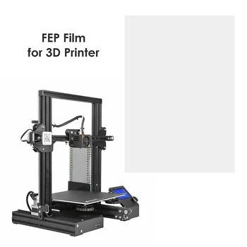 5pcs/lot 200x140mm FEP Filme 0,1 mm Grosime pentru SLA DLP LCD 3D Printer Plastic Suprafață Netedă Foton Rășină DLP 3D Printer