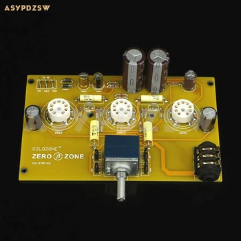 TU1-EMP V2 6922+12AT7 Tub amplificator pentru Căști PCB/DIY Kit/Terminat bord (Nu tub)