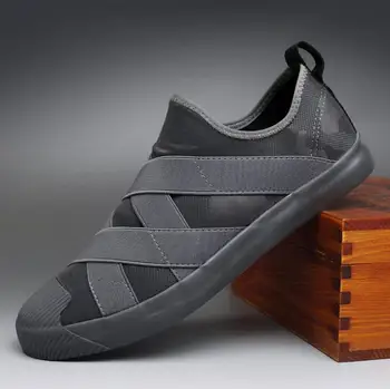 Barbati Casual Pantofi De Primăvară Fierbinte Moda Barbati Agrement Panza De Camuflaj Ușoară Tendință De Pantofi Om Rece Mocasini Pantofi Plat