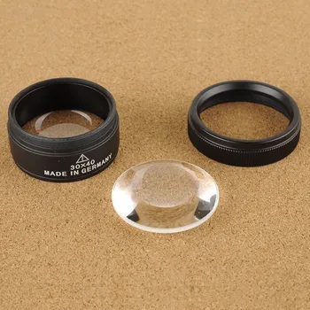 FGHGF Premium 30 x 40mm Măsurare Lupă Lupă Lentile Bucla Microscop Pentru Monede, Timbre, Bijuterii Lupe