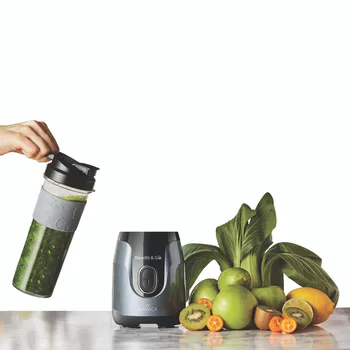 Karaca Blender Merge Blendfit Personal Personal Smoothie Blender Antracit Mașină De Sertizare Procesor De Alimente Se Agită