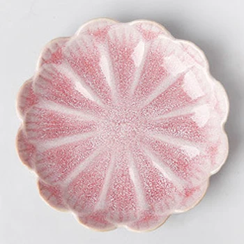 4.5 Inci Creative Vas Ceramic Tacamuri Floare de Lotus Forma Sos fel de Mancare Dulciuri Preparate care Servește Preparate pentru Restaurant Consumabile