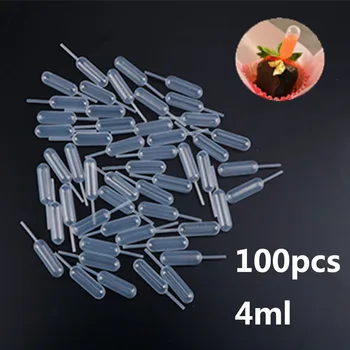 100buc 4ml de Unică folosință Pipete de Plastic Stoarce Transfer Pipete Dropper Mucegai Silicon Pentru UV Rășină Epoxidică Ambarcațiunile de a Face Bijuterii