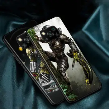Borg a Pierdut Prădător pentru Xiaomi Redmi K30 K30S Mi 10T Lite Pro Poco X3 NFC X2 M3 M2 F2 Pro C3 F1 Negru Moale Caz de Telefon