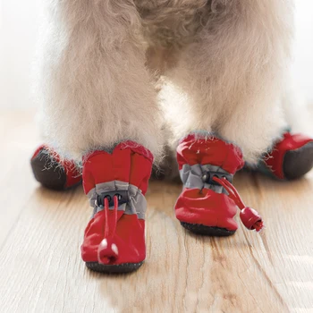 Câine de companie Pantofi Impermeabil Anti-alunecare Cizme Cat Șosete Super Pantofi Moi Pentru Caini, Pentru Pisici Pet Jos Capacul Produse pentru animale de Companie Câine Accesorii