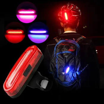 3 Moduri de Biciclete Lumini USB Reîncărcabilă Lanterna Bicicleta Torch Lampă de MTB Drum de Munte lampă cu LED-uri Impermeabil Biciclete Biciclete Dotari