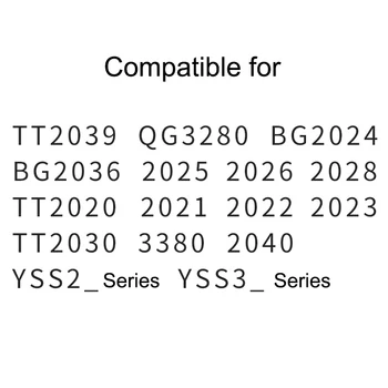 2 bucăți aparat de Ras de Înlocuire Cap Trimmer pentru Bodygroom BG 2024 - 2040 S11 YSS2 YSS3 Serie