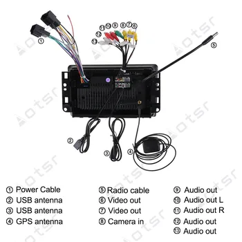 128G Android DVD Pentru Chevrolet Epica Lova Captiva de Navigare GPS Casetofon Auto Audio Radio Multimedia Player Auto Unitate