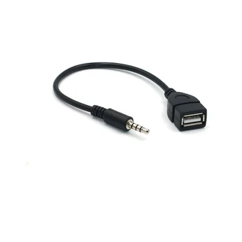 3.5 mm Masina AUX Audio Cablu USB pentru Skoda Octavia Roomster Yeti Fabia Rapidă Superb KODIAQ Citigo
