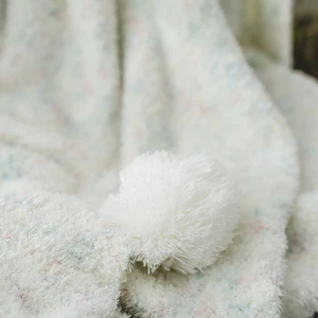 REGINA Brand Cald Moale Flanel Arunca Pătură Ciucuri Design Mulitcolor Punct Portabil Femei Șal Calitate Top Canapea extensibilă Pătură