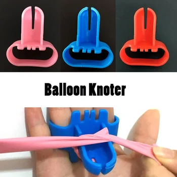 5 buc Baloane Latex Vanzator Plastic Ușor Leagă Balon Instrumente Ballon Accesorii Nunta, Ziua de naștere Petrecere de Craciun Decor Consumabile