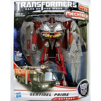 Hasbro Transformers Sentinel Prime Întunecată a Lunii MechTech Lider KO Foc Camion de Model de Acțiune Figura Model de Jucărie