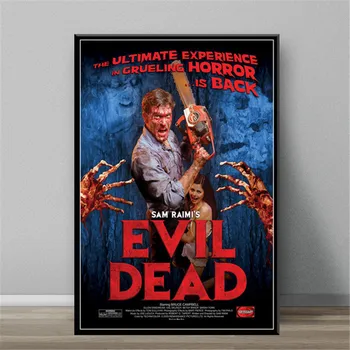 Evil Dead Film De Groază Clasic Panza Pictura Postere Si Printuri Imaginile De Pe Perete Decorative Abstracte Decor Acasă Quadro