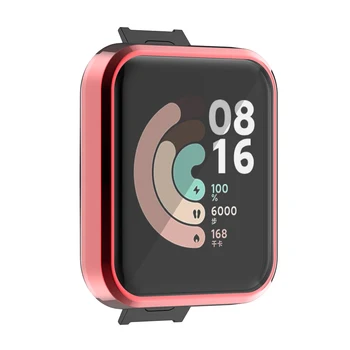 Caz în Mișcare de Sănătate Sfărâma Rezistent la Caz pentru Xiaomi Mi Watch Lite Redmi Ceas Smartwatch Bumper TPU Screen Protector