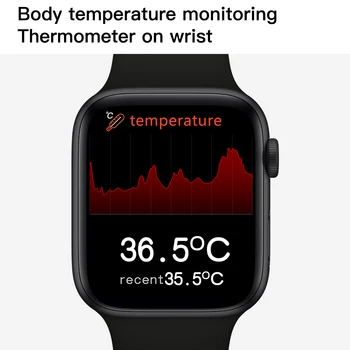 2021 noi W46 bratara ceas inteligent pentru bărbați și femei 1.75 inch DIY dial rata de inima tensiunea termometru pentru Android IOS