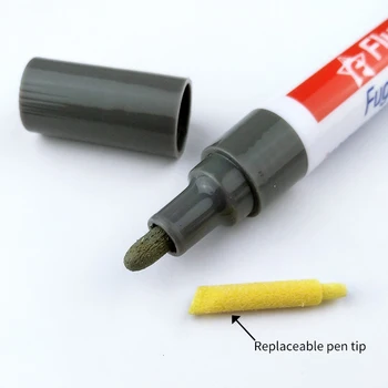 1 buc Creion de Culoare Alb Placi Refill Mortar Pen Tile Decalaj de Reparații de Baie din Portelan de Umplere rezistent la apa Mouldproof Curat Agenți de Vopsea