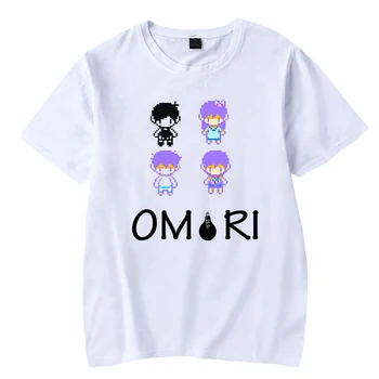 Desene animate Omori Printuri de Moda T-shirt Femei de Vara Maneca Scurta Tricouri Imprimate de Vânzare Fierbinte Casual Streetwear Harajuku tricouri
