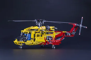 DECOOL Tehnice 3357 Elicopter de Salvare City Avion Militar Model Blocuri Caramizi de Jucarie Pentru Copii Baiat Cadou de Ziua 9396
