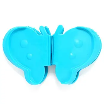 2 buc/set Creativ Fluture Bucătărie Izolație de Silicon Împotriva Placă Fierbinte Clip Cu Magnet Mâinile Ia Bol