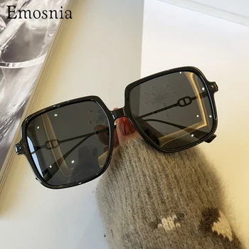 2021 Moda Pătrat Supradimensionat ochelari de Soare Femei Barbati Unisex Brand de Lux Designer de Ochelari de Soare Cadru de Mare Colorate Femei UV400