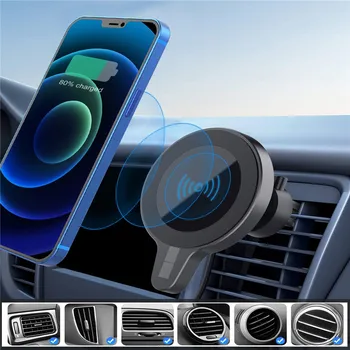 Magnetic Wireless Încărcător de Mașină Mount Suport pentru IPhone12 Pro/Mini/Max Magsafe Încărcare Rapidă Wireless Incarcator Auto Suport de Telefon