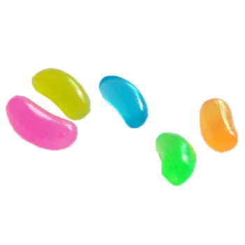 100buc Colorate in Miniatura Jeleu Bomboane Drăguț Mini Fals Alimente Deco, Piese de Bricolaj din Plastic Simulare Foood Promovare