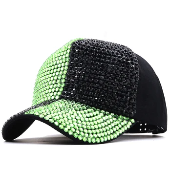 Noi Pietre de lux Paiete perle Șapcă de Baseball Pentru Femei de Vara din Bumbac Palarie Fete Snapback Hip hop pălărie Gorras Casquette Oase