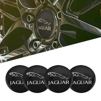4buc 56mm Roata de la Mașină, Centru de Capace de Butuc Accesorii Pentru Jaguar XEL F-TIP XFL F-RITMUL E-RITM mi-RITMUL XF