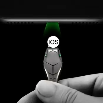 5A Tip C Cablu de Încărcare Rapidă Cap de Șarpe Strălucește 1m Cablu Usb C Mrico iOS Pentru iPhone12 Samsung Huawei P40 Xiaomi Încărcător Cablu de Cablu