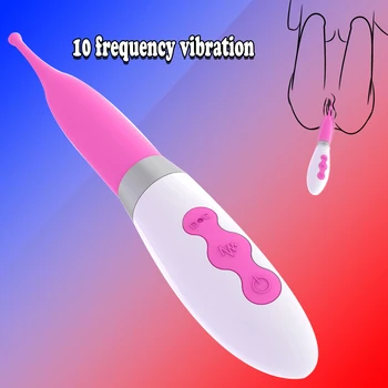Jucarii sexuale G Spot Vibrator Cu 10 Viteze Puternice de Înaltă Frecvență Vibratoare Clitoris Stimularea Mamelonului Vibratoare Masturbator pentru Femei