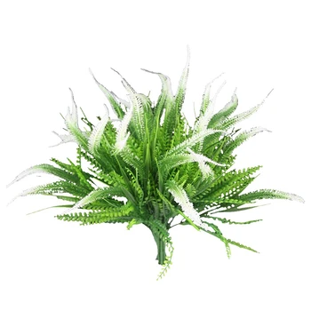 Artificiale Anti-Ultraviolete de Flori în aer liber Fals Tropicale, Plante cu Flori de Toamna Frunze de Ecologizare Plante Plastic 6 BUC