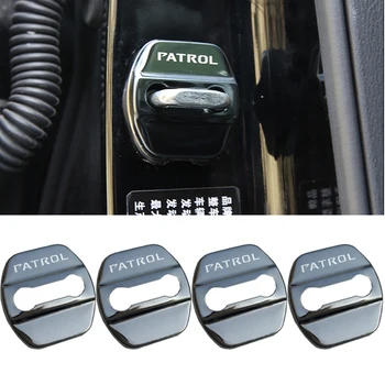 4BUC Inoxidabil Auto Door Lock Catarama Capac de Protecție Pentru Nissan Patrol Aramda Y62 Accesorii 2013-2020