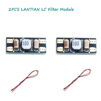 2 BUC LANTIAN 1.5 DC Putere Semnal Video Filtru LC Modulul 1-6S pentru RC FPV Transmițător Video VTX FPV Racing Drone Avioane