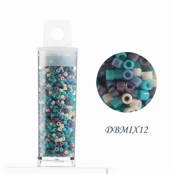 Miyuki Delica Margele 1.6mmx1.3MM 11/0 Taidian Rundă de Sticlă Pearl Mix de Culoare 10g/sticla Despre 2000pcs Stil Țară Broda Arta