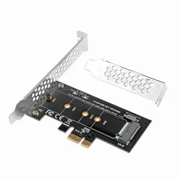 PCI-E 3.0 X1 X4 M. 2 NVMe M pentru Slot Convertor Adaptor cu Profil Redus Suport pentru Samsung PM961, 960EVO, SM961, PM951 M2 SSD