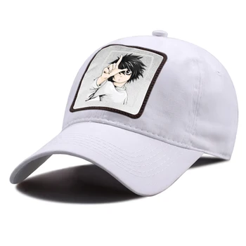 Death Note Anime Snapback Hat Bumbac De Protecție Solară De Echitatie Pălării În Aer Liber De Vară Casual, Sepci De Baseball Reglabil Hip Hop De Baseball Capac