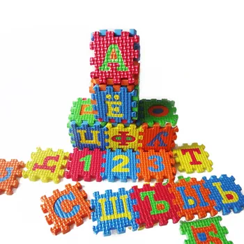Alfabetul rus Litere Puzzle Jucarii de Copil Baby Puzzle Covoare Covor Copii Limba rusă Spuma de Învățare Timpurie Jucărie pentru Sugari Copii