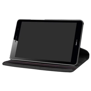 360 Rotativ din Piele PU Caz pentru Huawei MediaPad T3 8.0 KOB-L09 KOB-W09 Tableta Funda Acoperi forHonor Juca Pad 2